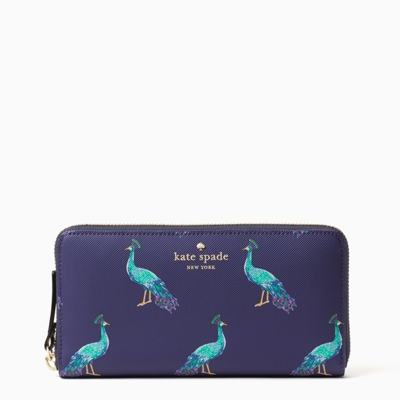 peacock wallet